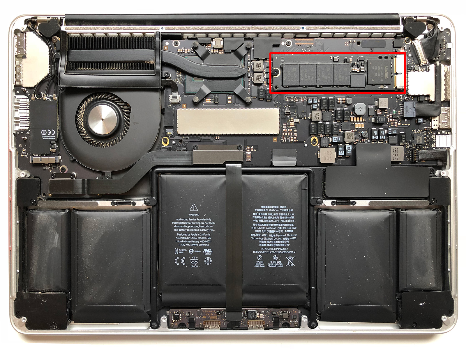 how to replace 2015 macbook air ssd upgrade